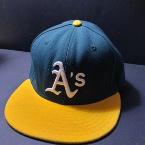 A's Fitted Hat